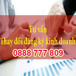 THAY ĐỔI GIẤY PHÉP KINH DOANH