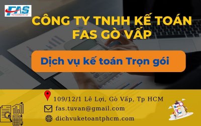 Dịch vụ kế toán trọn gói tại Gò Vấp